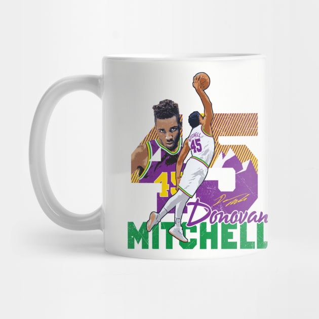 Donovan Mitchell Tee T-shirt by goderslim